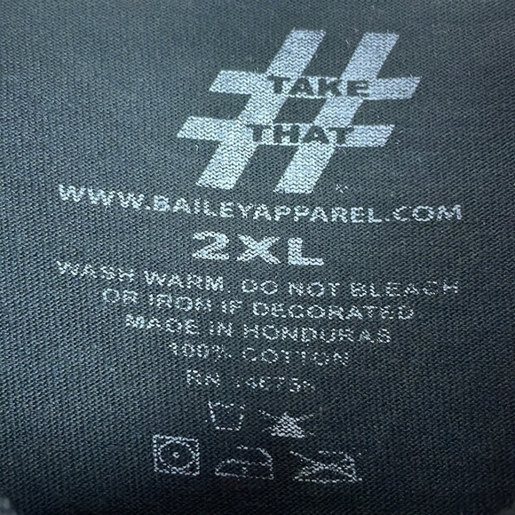 Take That Savage T-Shirt Men SZ 2XL Black/Grey/Red Lion Short Sleeve Shirt - Picture 4 of 5